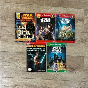5 Star Wars Children's Book Set
